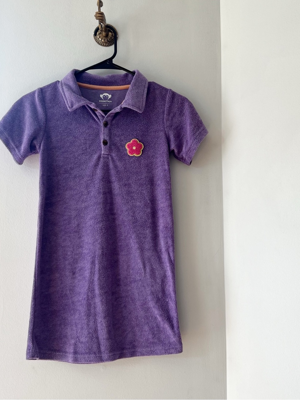 Appaman Purple Terry Polo Dress | Size 8